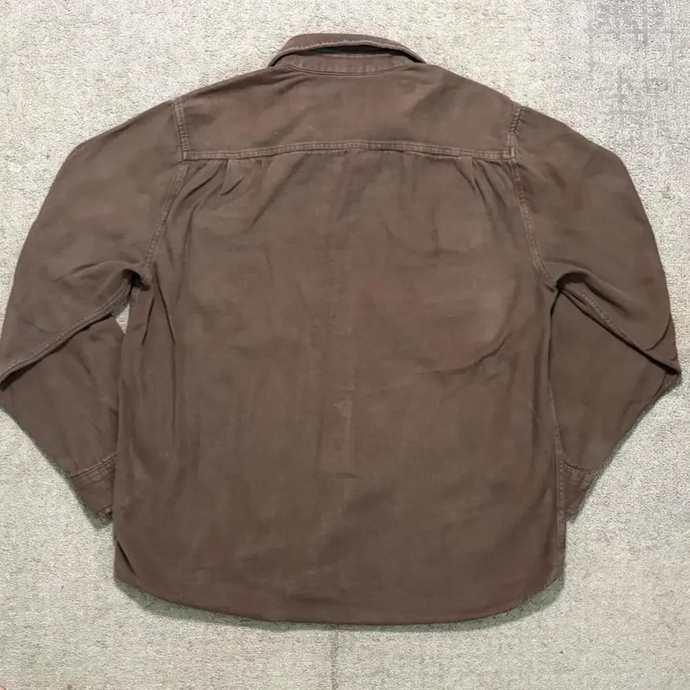 Vintage seager brown button up